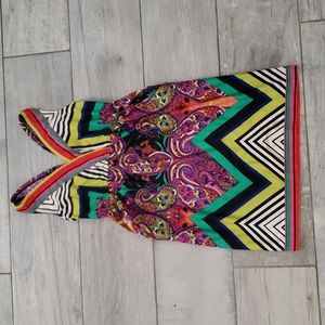 Baileyblue multicolor mini dress size small #4